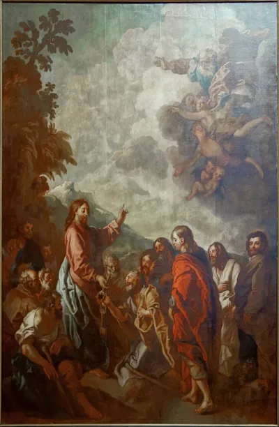 Jésus donnant les clefs à saint Pierre