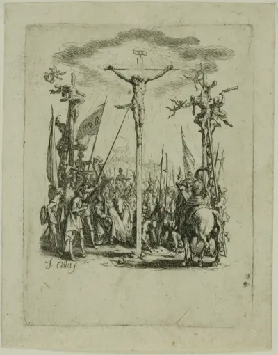 Jesus is Pierced with a Lance, from The Small Passion