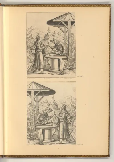 Jesus und die Samariterin am Jakobsbrunnen