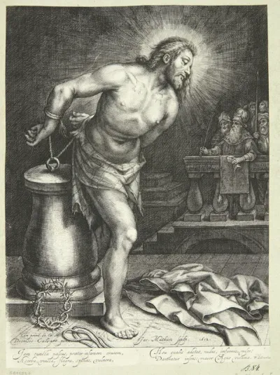 Jesus ved søjlen (efter hudflettelsen)
