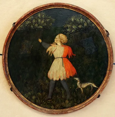 Jeune chasseur au faucon