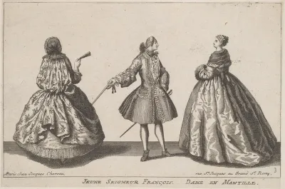 Jeune Seigneur François/Dame en Mantille