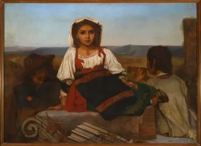 Jeunes pâtres romains