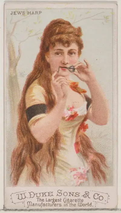 Jews Harp, from the Musical Instruments series (N82) for Duke brand cigarettes