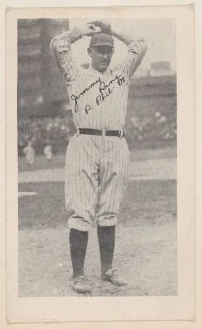 Jimmy Ring, P. Phil - N., from Baseball strip cards (W575-2)