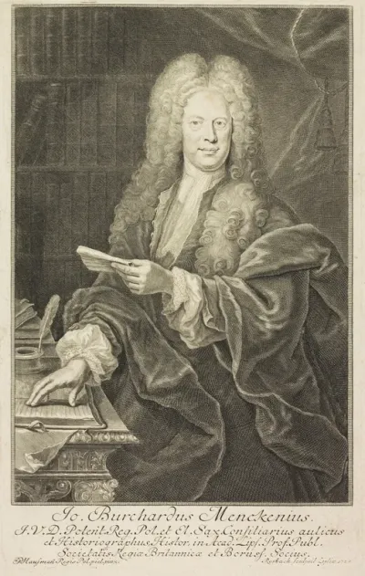 Jo. Burchardus Menckenius