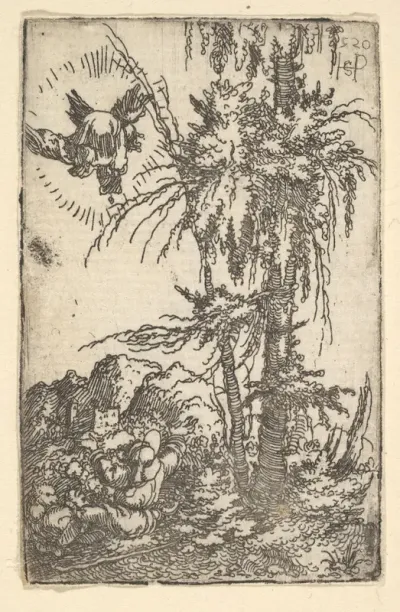 Joachim Receiving the Promise of the Birth of the Virgin