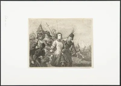 Joan of Arc is taken away by force
