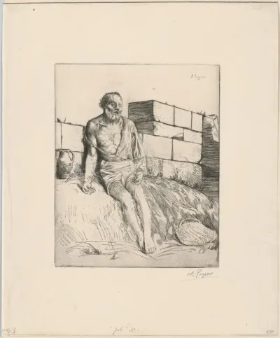 Job, 1st plate
