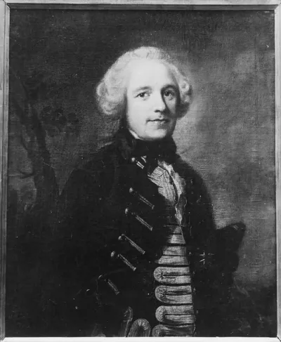 Johan Ludvig Hard (1719-1798) count, colonel, prussian general lieutenant, married to 1. countess Ulrika Juliana Henrietta Wachtmeister of Johannishus, 2. countess Sofie Fredrike Albertine von Podewitz