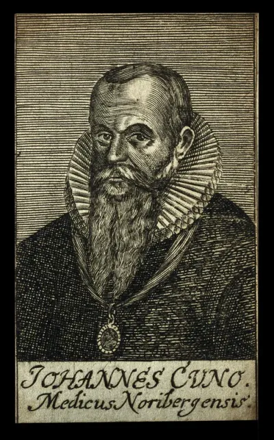 Johann Cuno. Line engraving, 1688