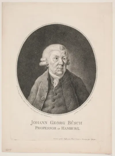 Johann Georg Büsch. Professor i Hamburg