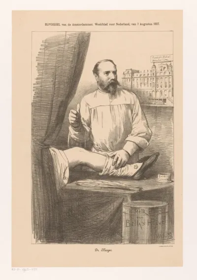 Johann Georg Mezger behandelt een koninklijke patiënt