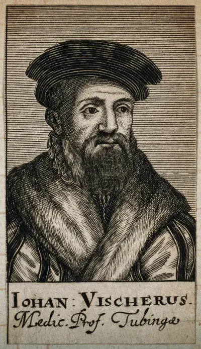 Johann Vischer. Line engraving, 1688