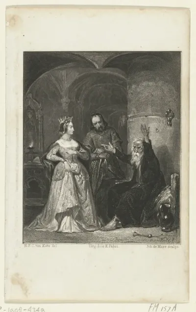 Johanna van Vlaanderen en Boudewijn IX, 1225