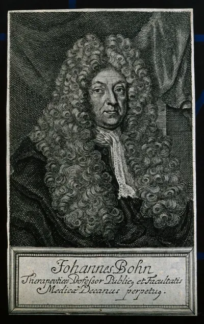 Johannes Bohn. Line engraving