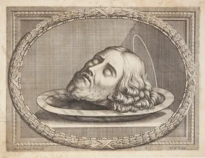 Johannes Døberens hoved på et fad