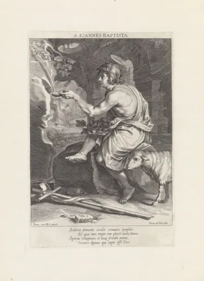 Johannes de Doper bij bron