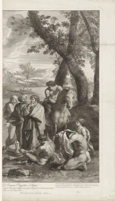 Johannes de Doper bij de Jordaan (rechterblad)