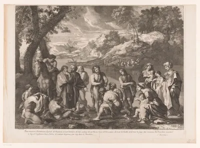 Johannes de Doper bij de Jordaan
