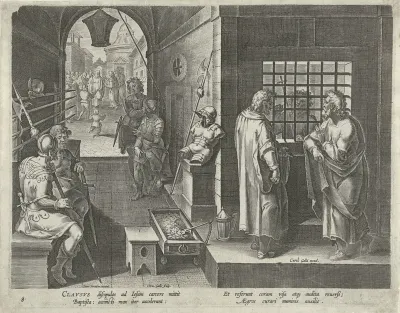 Johannes de Doper in de gevangenis