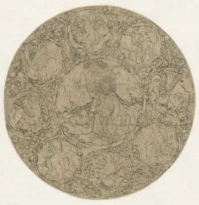 Johannes de Doper in de woestijn