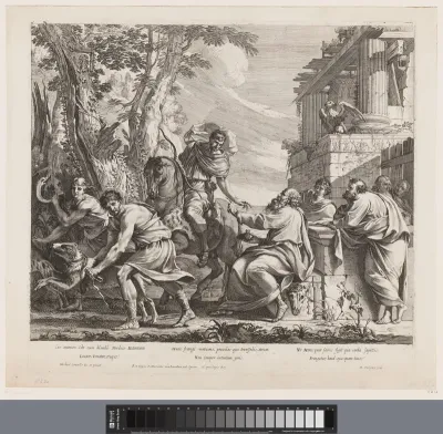 Johannes de Evangelist met zijn volgelingen