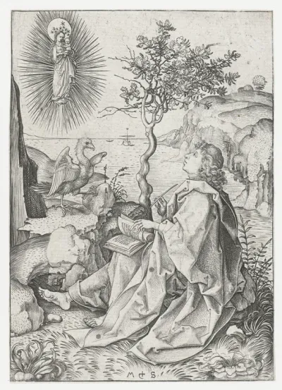 Johannes de Evangelist op Patmos