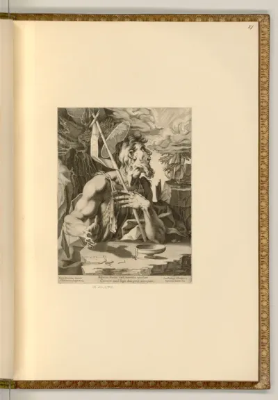 Johannes der Täufer in der Einöde