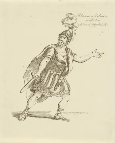 Johannes Jelgerhuis in de rol van Rhamnes