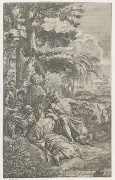 Johannes predikend