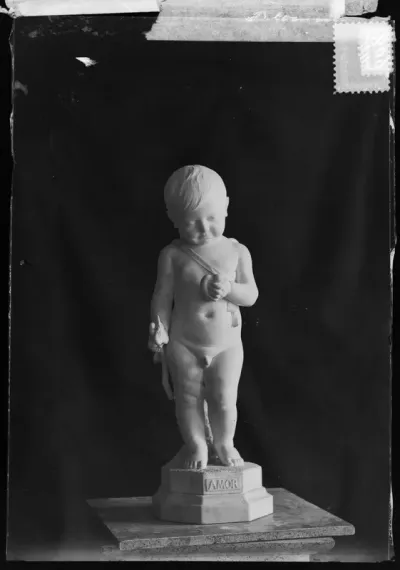 Johannes Takanen: "Amor kiduttaa sydämiä" vuodelta 1881