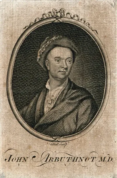 John Arbuthnot. Line engraving by A. Bell