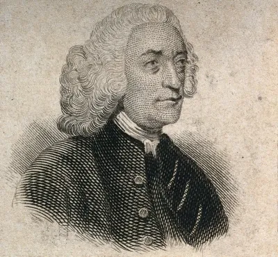 John Armstrong. Line engraving after Sir J. Reynolds