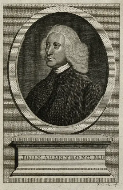 John Armstrong. Line engraving by T. Cook after Sir J. Reynolds
