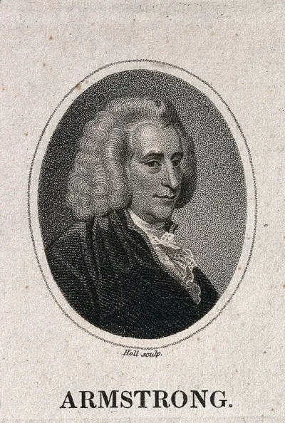 John Armstrong. Stipple engraving by Holl after Sir J. Reynolds