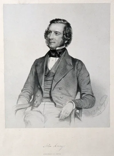 John Avery. Lithograph by T. H. Maguire, 1849