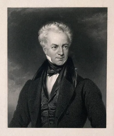 John Baron. Stipple engraving by W. Holl after H. Room
