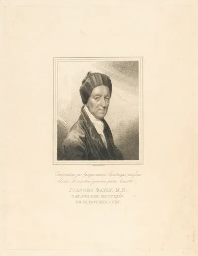 John Bayly. Stipple engraving by H.R. Cook after Smith of Chichester