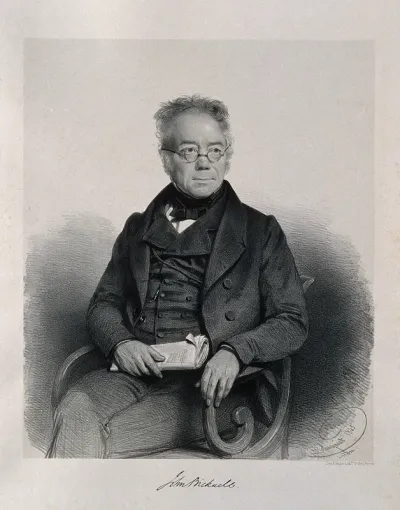 John Bicknell. Lithograph by C. Baugniet, 1845