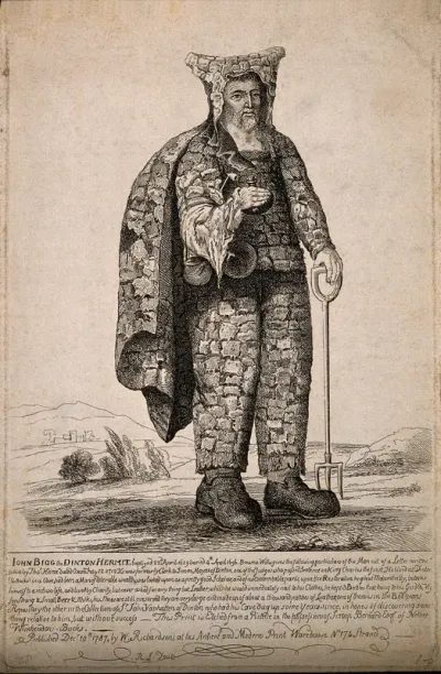 John Bigg, an eccentric hermit