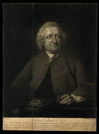 John Dollond. Mezzotint by J.R. Smith after B. Wilson