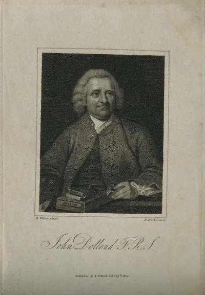 John Dollond. Stipple engraving by K. Mackenzie, 1804, after B. Wilson