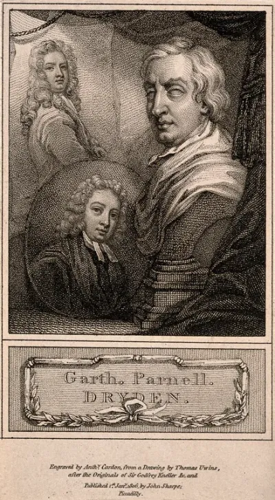 John Dryden, Samuel Garth, and Thomas Parnell