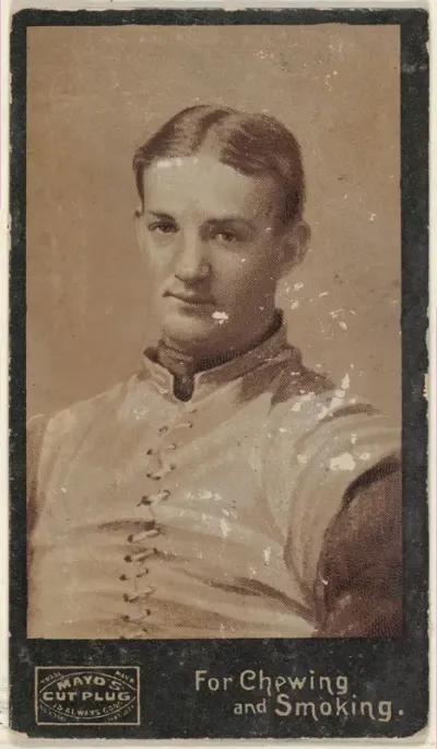 John Dunlop, Harvard University, from the College Football Stars series (N302) for Mayo's Cut Plug Tobacco