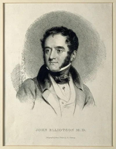 John Elliotson. Lithograph after J. Ramsay