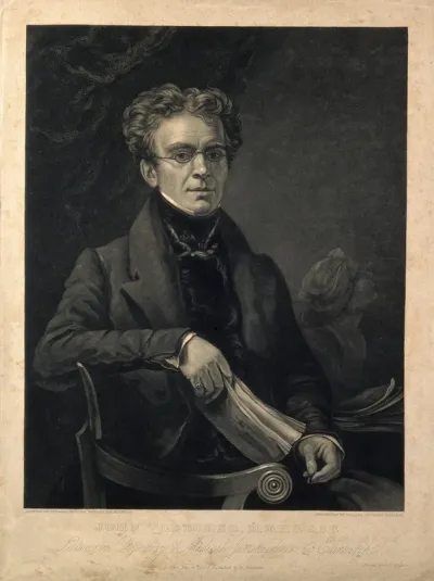 John Fletcher. Mezzotint by W. O. Geller, 1938, after W. S. Watson