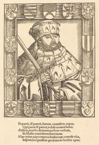 John Frederic the Magnanimous, in Electoral Robes