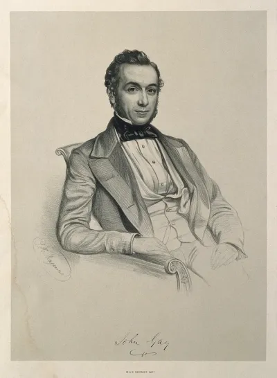 John Gay. Lithograph by T. H. Maguire