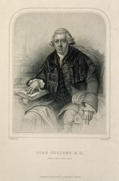 John Gregory. Stipple engraving by W. Howison after G. Chalmers